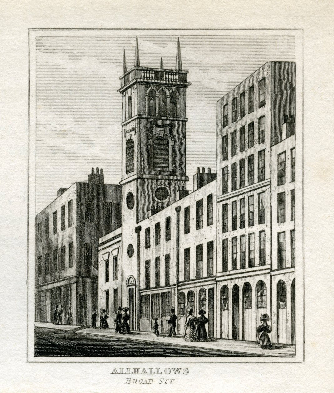 Iglesia de Allhallows de Unbekannt