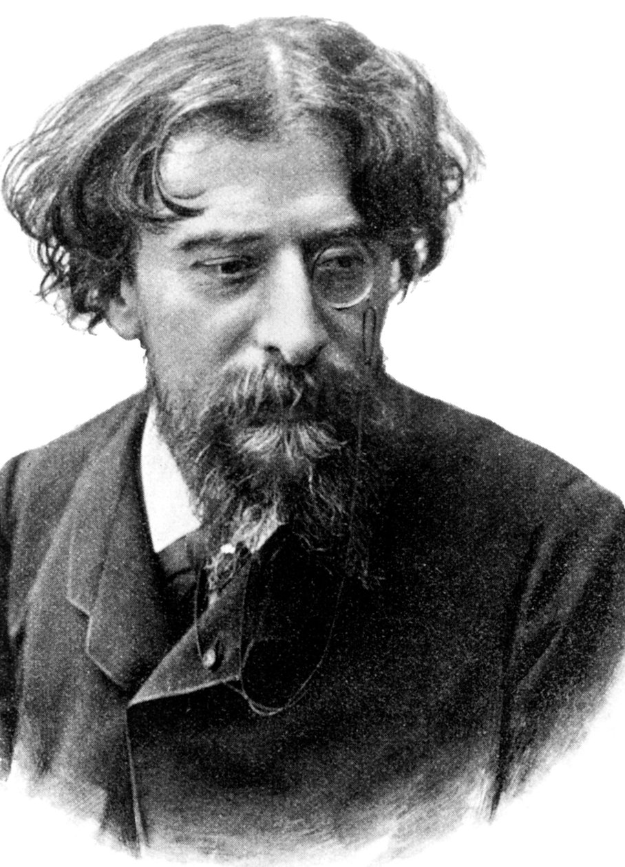 Alphonse Daudet (1840-1897) Novelista francés c. 1892 (grabado) de Unbekannter Künstler