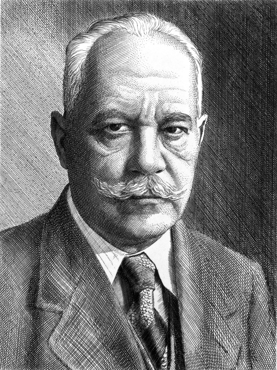 Arnold Sommerfeld, físico alemán, c 1910-1920 de Unbekannt
