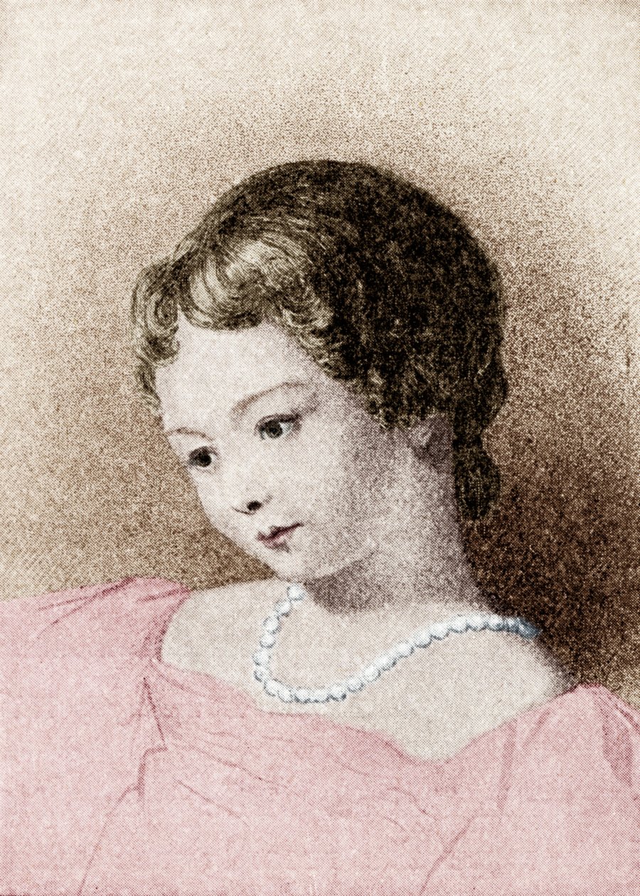 Augusta Ada Byron - hija del poeta Lord Byron descripción del primer ordenador mecánico de propósito general de Charles Babbage, el motor analítico. También se la conoce como la "primera programadora". 10 de diciembre de 1815 - 27 de noviembre de 1852 . Ad de Unbekannter Künstler