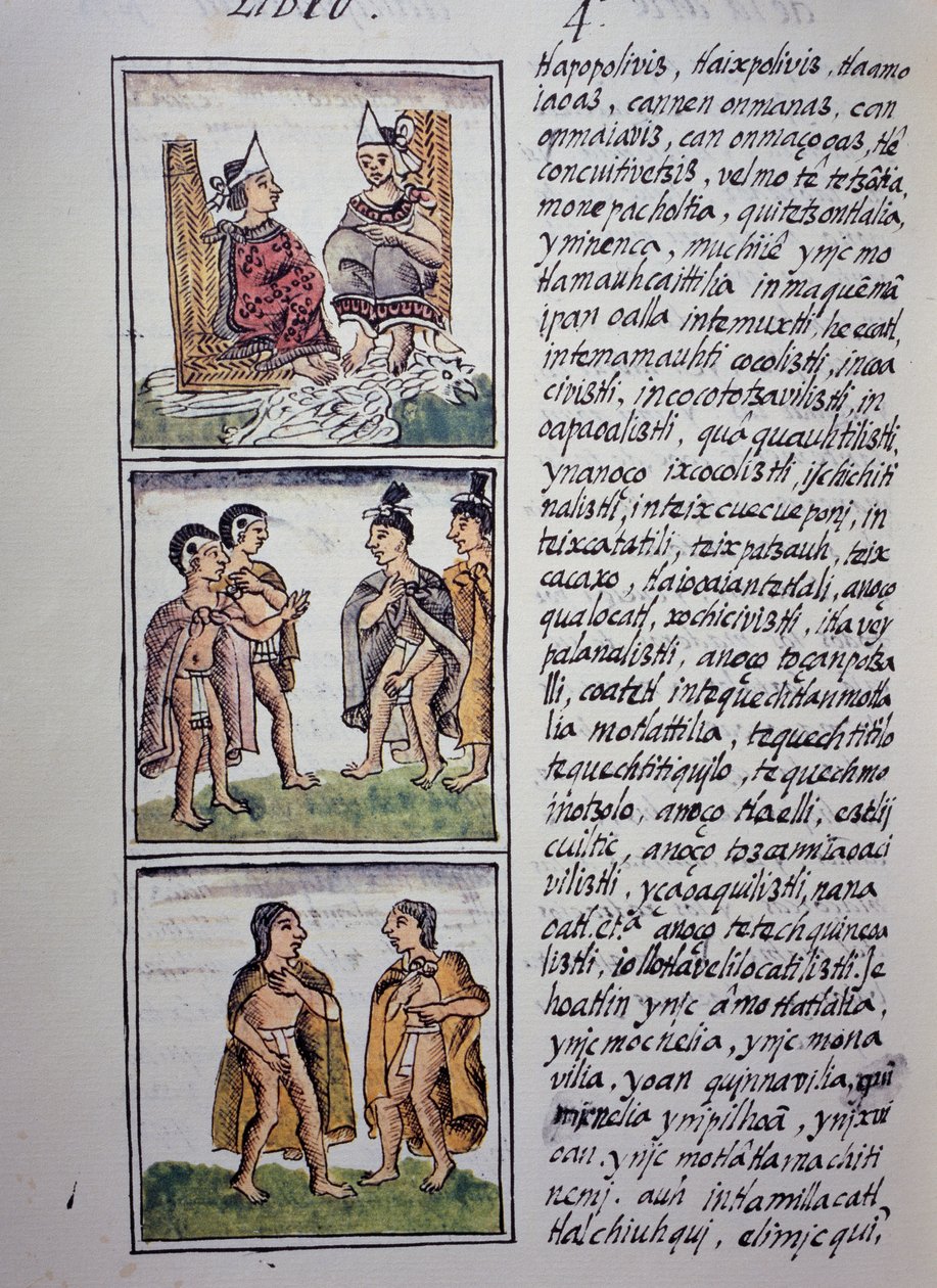 Sociedad azteca, Libro IV del Códice Florentino, versión bilingüe en español y náhuatl, Historia General de las Cosas de Nueva España (Historia general de las cosas de Nueva España), Civilización azteca de William M. Timlin