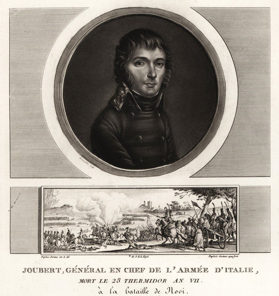Barthélemy Catherine Joubert, General en Jefe del Ejército de Italia de Unbekannt
