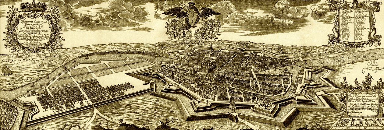 Berlín y sus alrededores a finales del siglo XVII. de Unbekannter Künstler