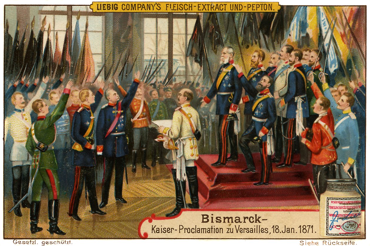 Bismarck en Versalles de Unbekannt