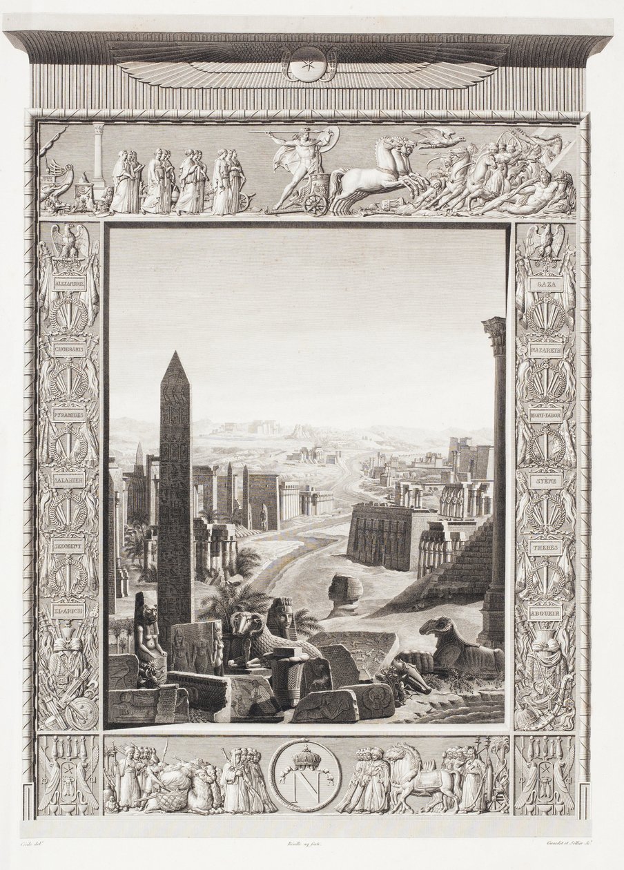 Libro: Descripción de Egipto de Unbekannt