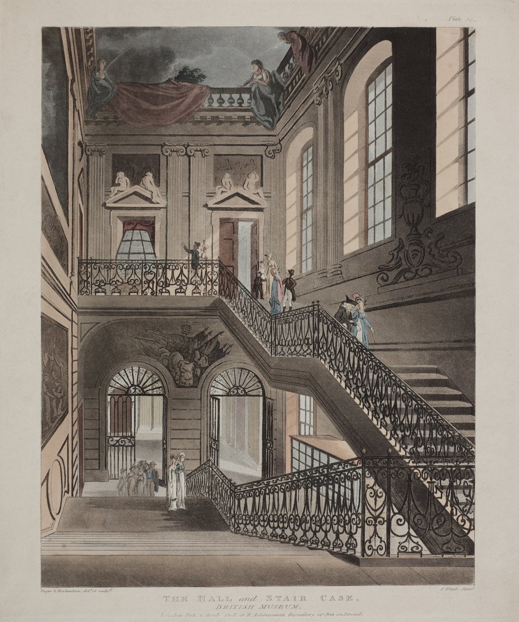 Museo Británico, Holborn, 1808 de Unbekannt