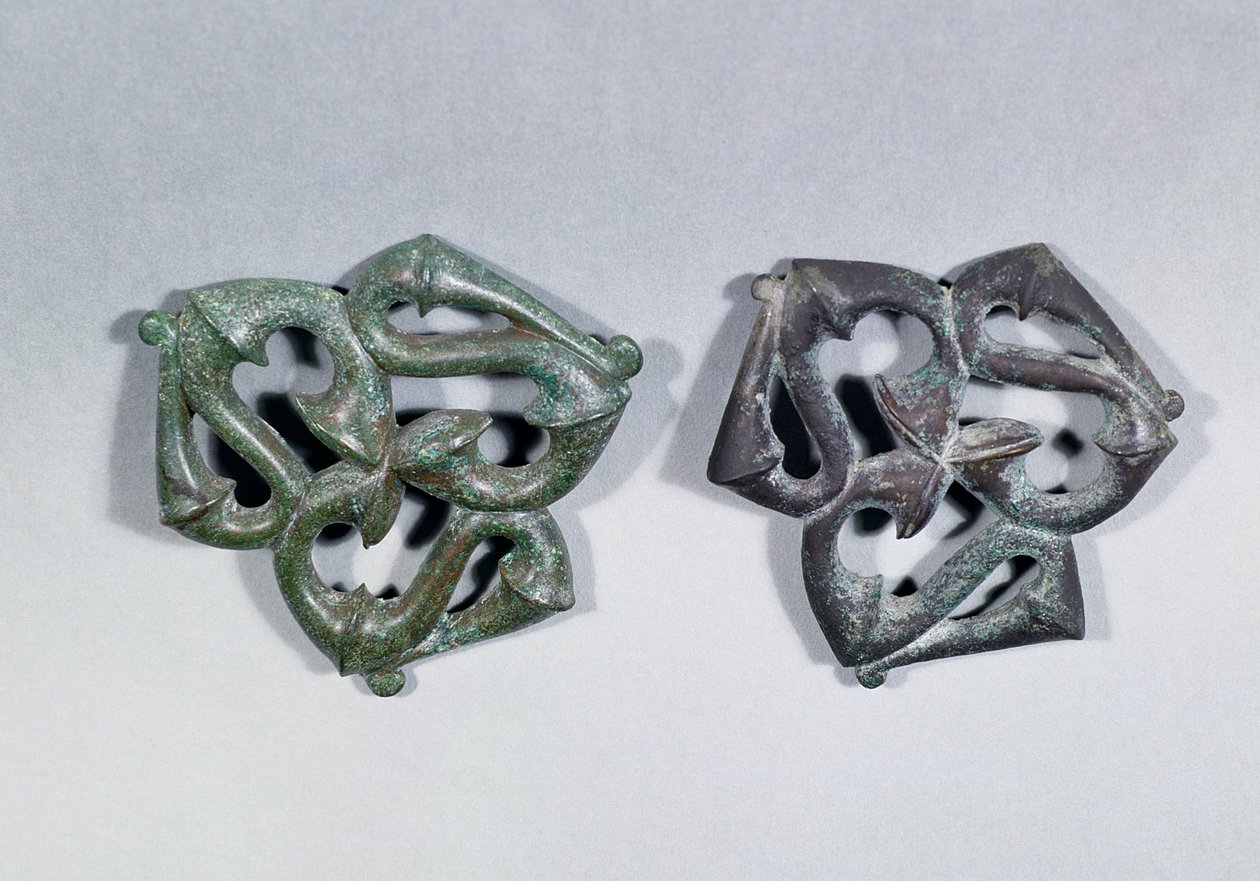 Monturas de arnés de bronce de South Shields, finales del siglo II d.C. de Unbekannt
