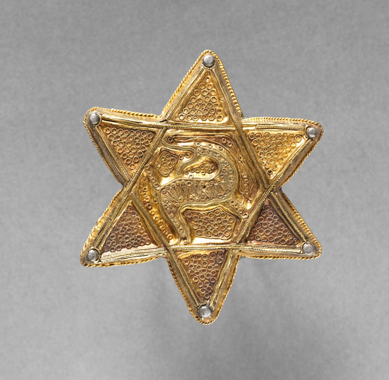 Broche en forma de estrella de seis puntas, finales del 700-principios del 800 de Unbekannt