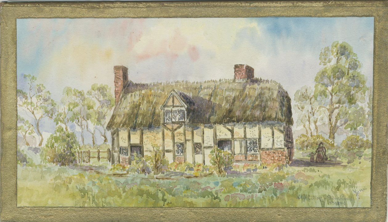 Burston - casa antigua de Unbekannt