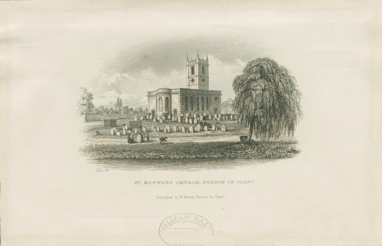 Burton-upon-Trent - Iglesia de St. Modwen de Unbekannt