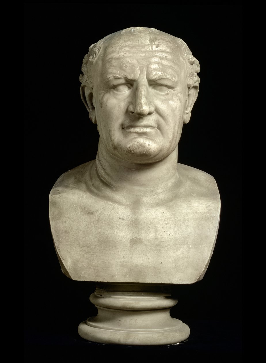 Busto del Emperador Vespasiano (Tito Flavio Vespasiano) (9-79) de Unbekannt