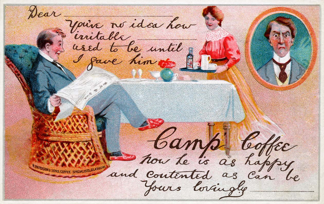 Camp Coffee - anuncio, c. 1920 de Unbekannter Künstler