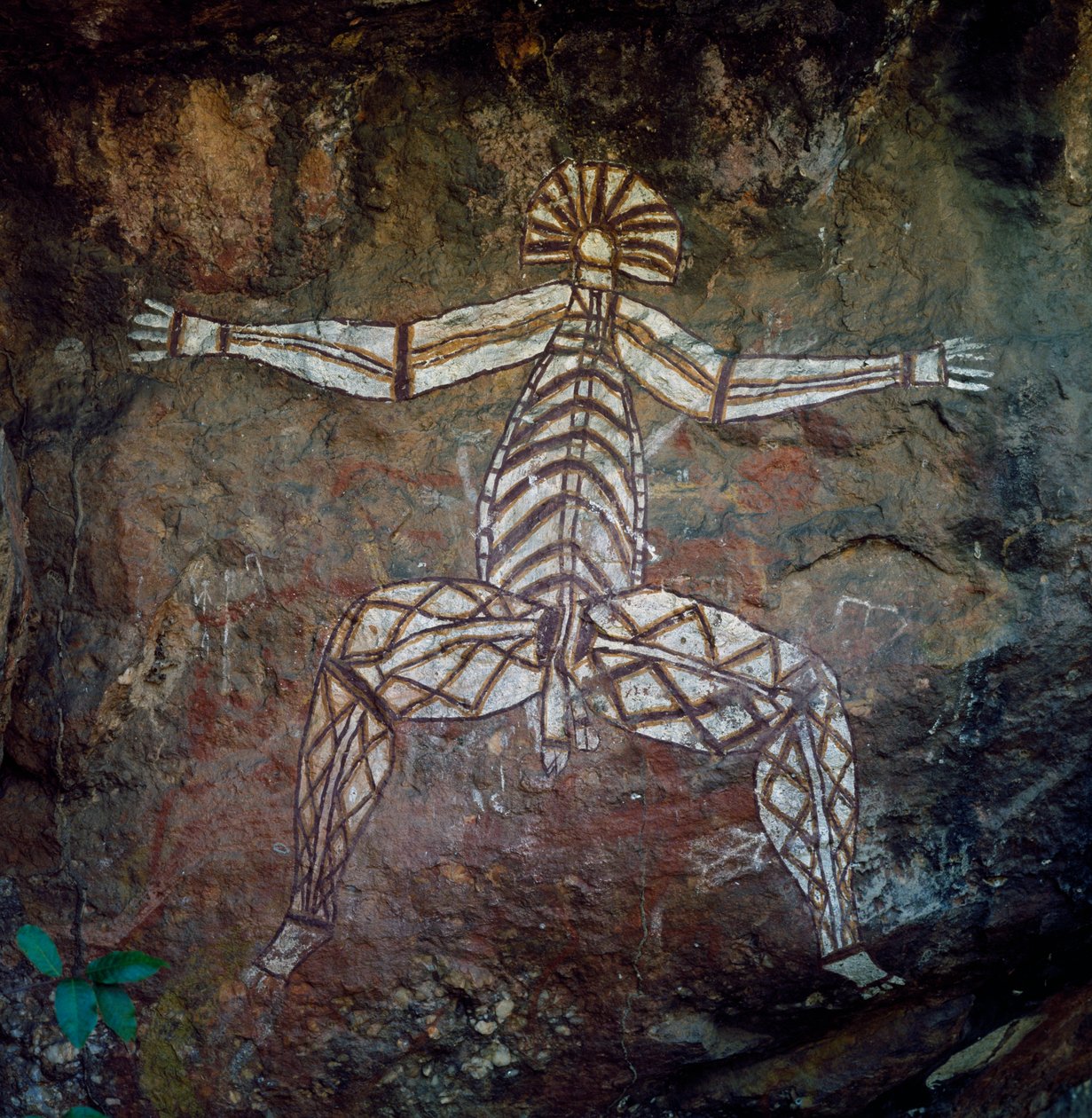 Pintura rupestre, Arnhem Land, Territorio del Norte, Australia, cultura aborigen de Benjamin Baud