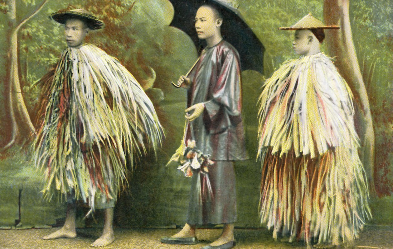 Ropa impermeable china de Unbekannter Künstler