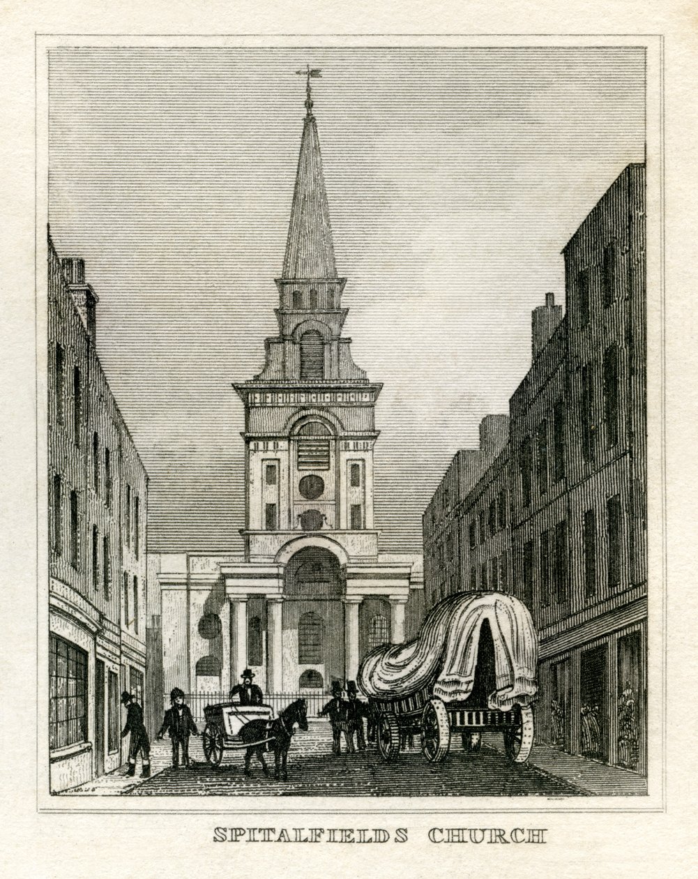 Iglesia de Cristo en Spitalfields de Unbekannt