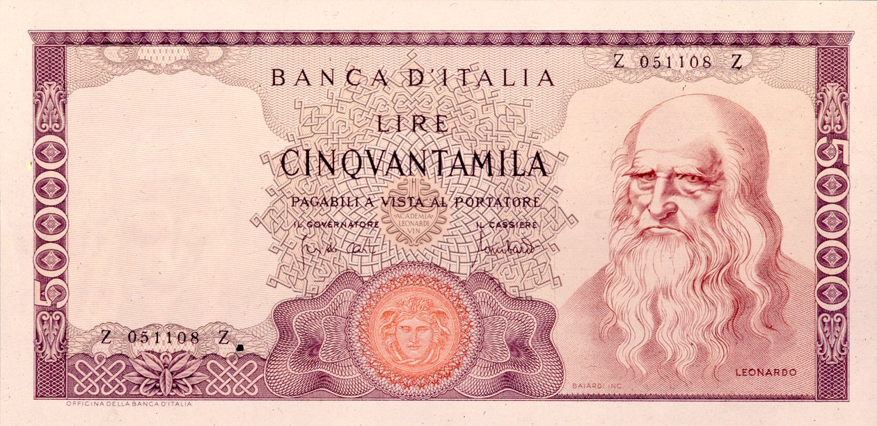 Cinquantamila Lire de Unbekannt