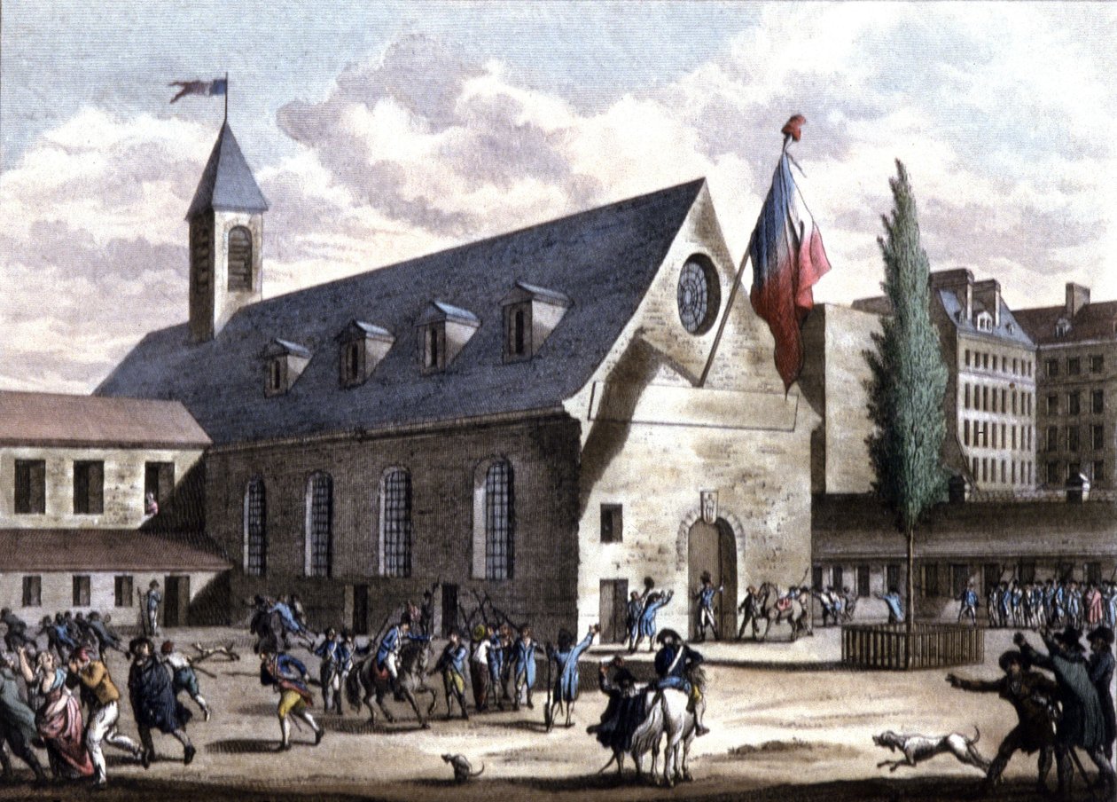 Clausura del Club des Jacobins, París de Unbekannter Künstler