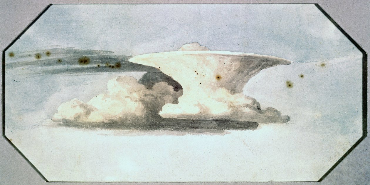 Estudio de nubes de Luke Howard, c 1808-1811 de Unbekannter Künstler