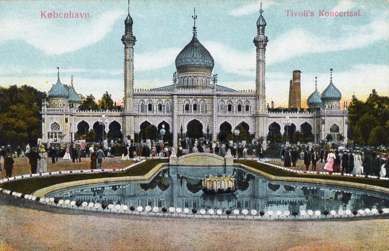 Jardines Tivoli de Copenhague de Unbekannter Künstler