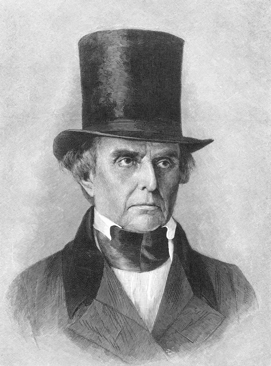 Daniel Webster, político estadounidense (foto en blanco y negro) de Unbekannt