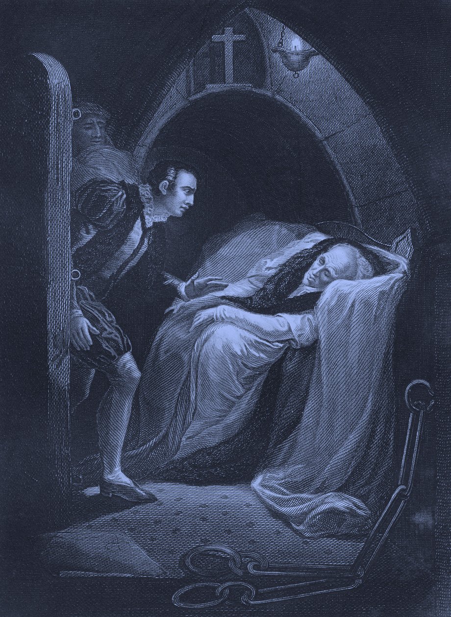 Muerte de Edmund Mortimer de Unbekannter Künstler
