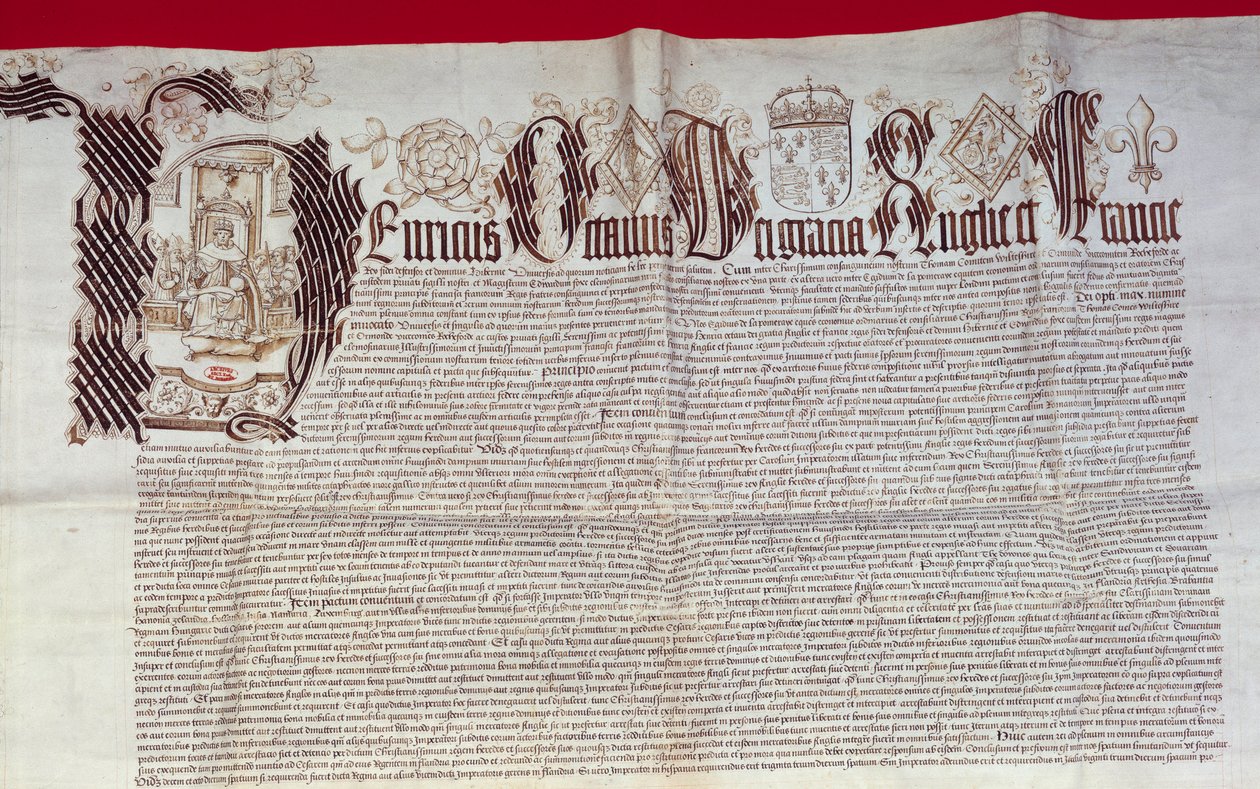 (detalle) del Tratado de Windsor de Unbekannt