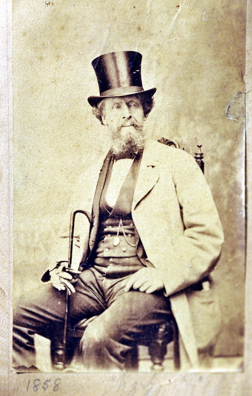 Carte de visite de Dickens de Unbekannt