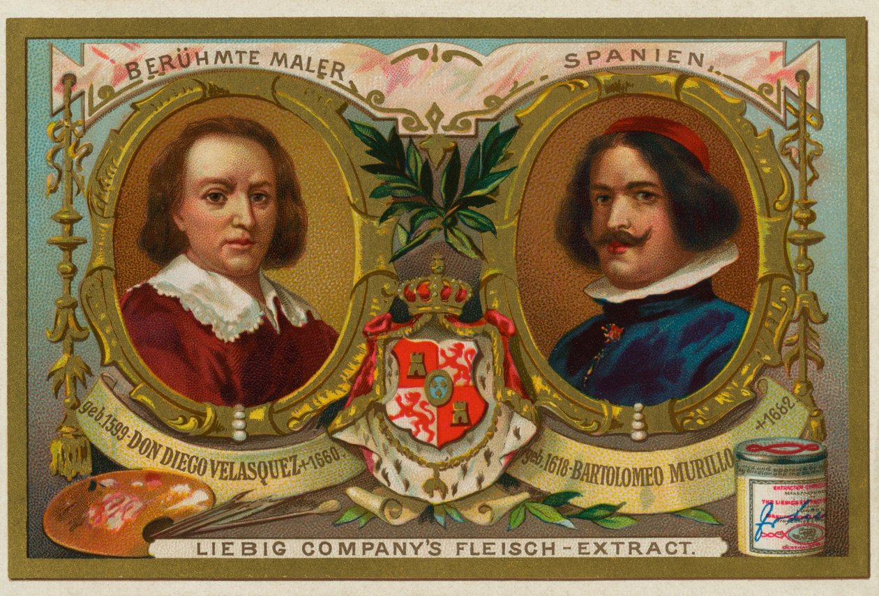 Don Diego Velásquez y Bartolmeo Murillo de Leopold Blonder