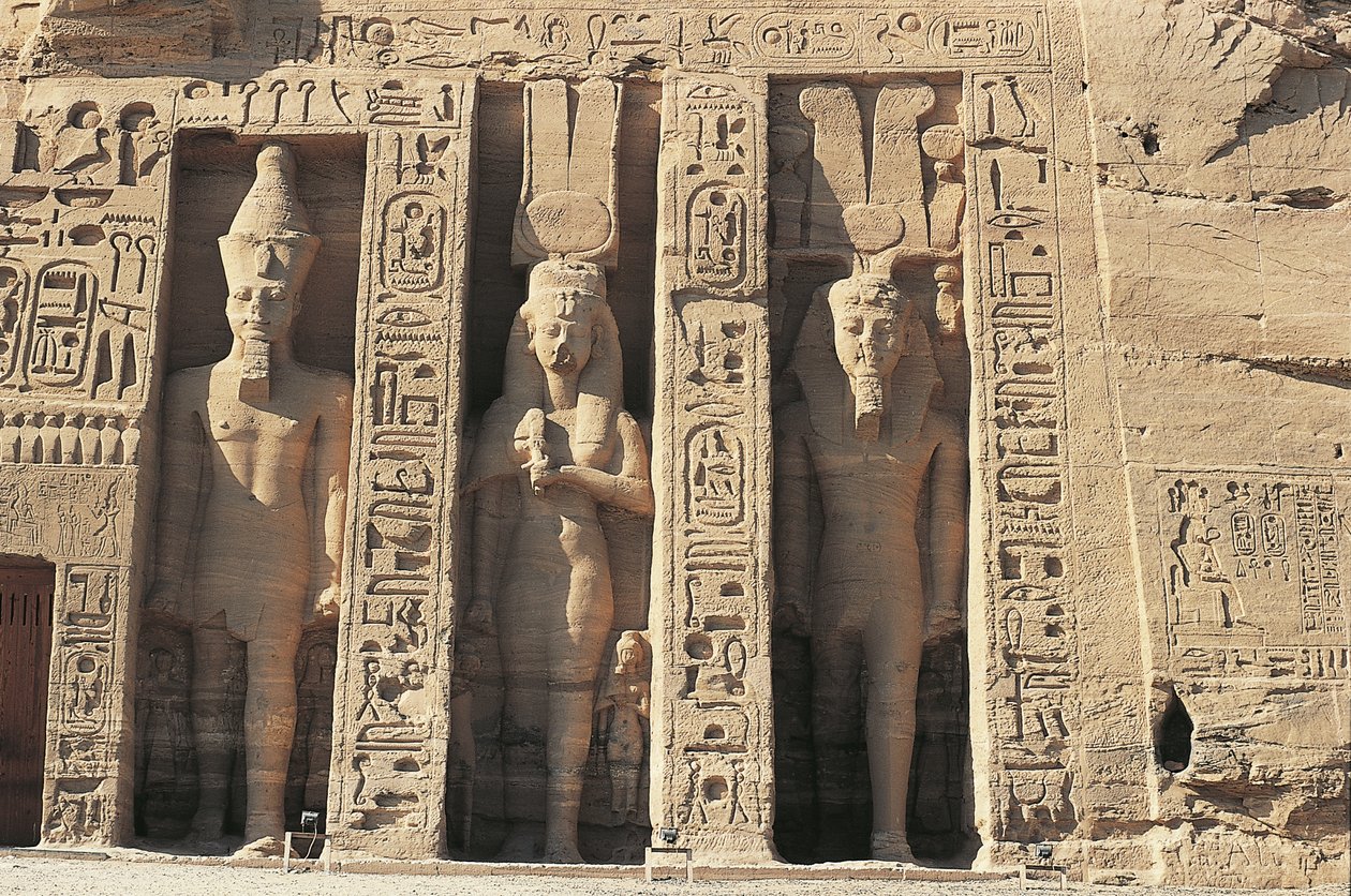 Egipto. Monumentos nubios en Abu Simbel (Lista del Patrimonio Mundial de la UNESCO) de William M. Timlin