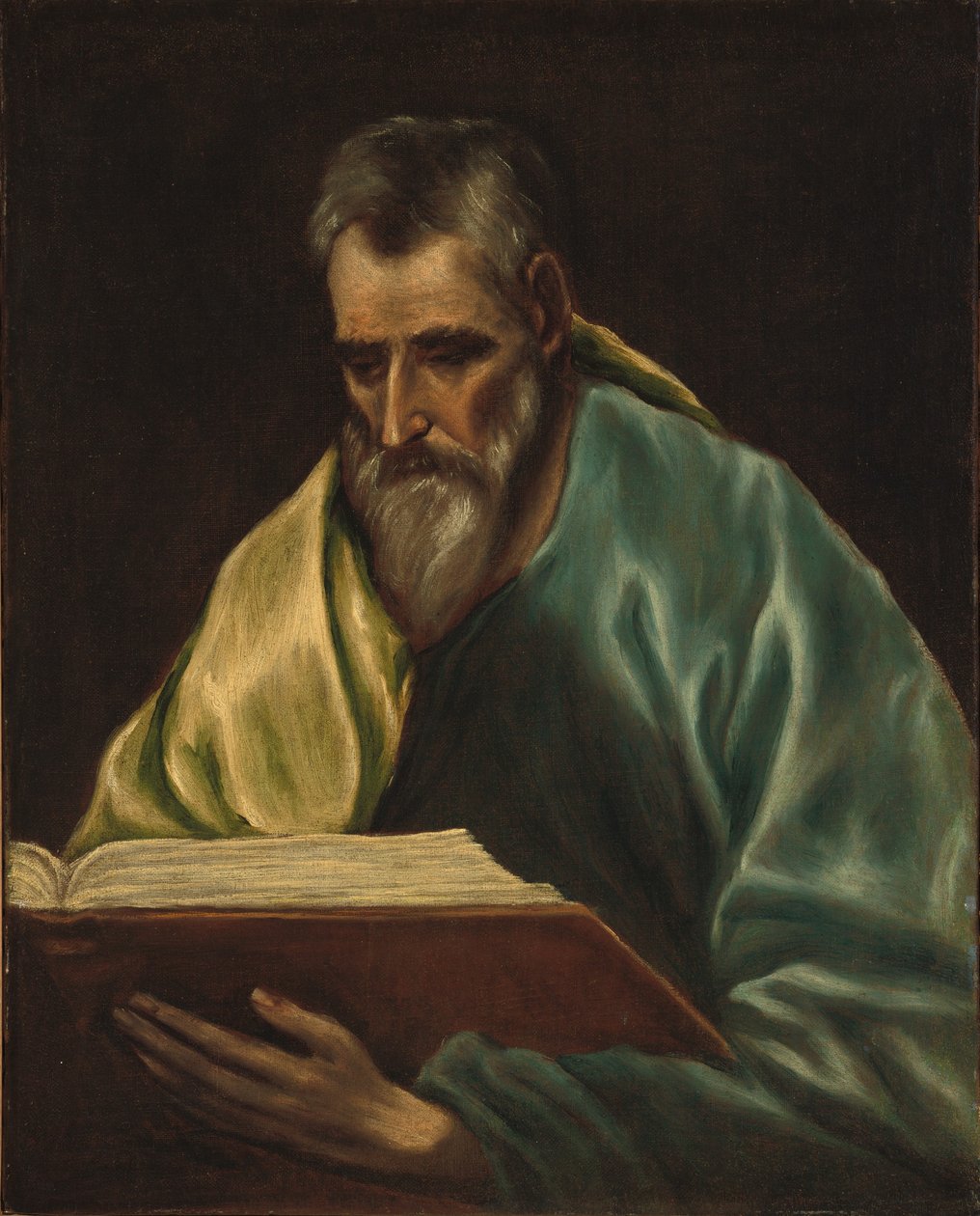El Greco - Retrato de un apóstol (San Felipe), Fogg de Unbekannter Künstler