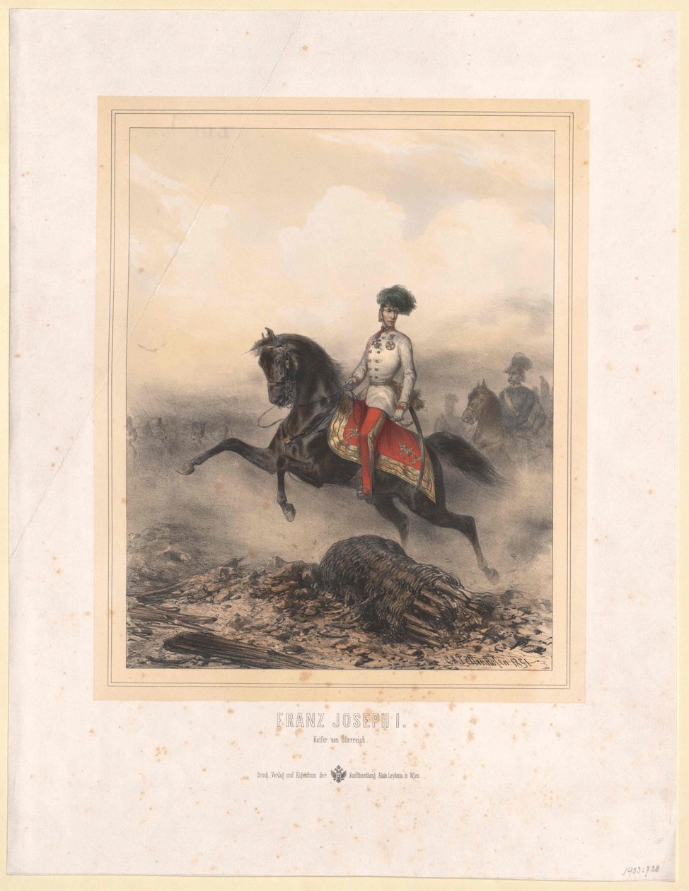 Emperador de Austria Francisco José I de Unbekannter Künstler