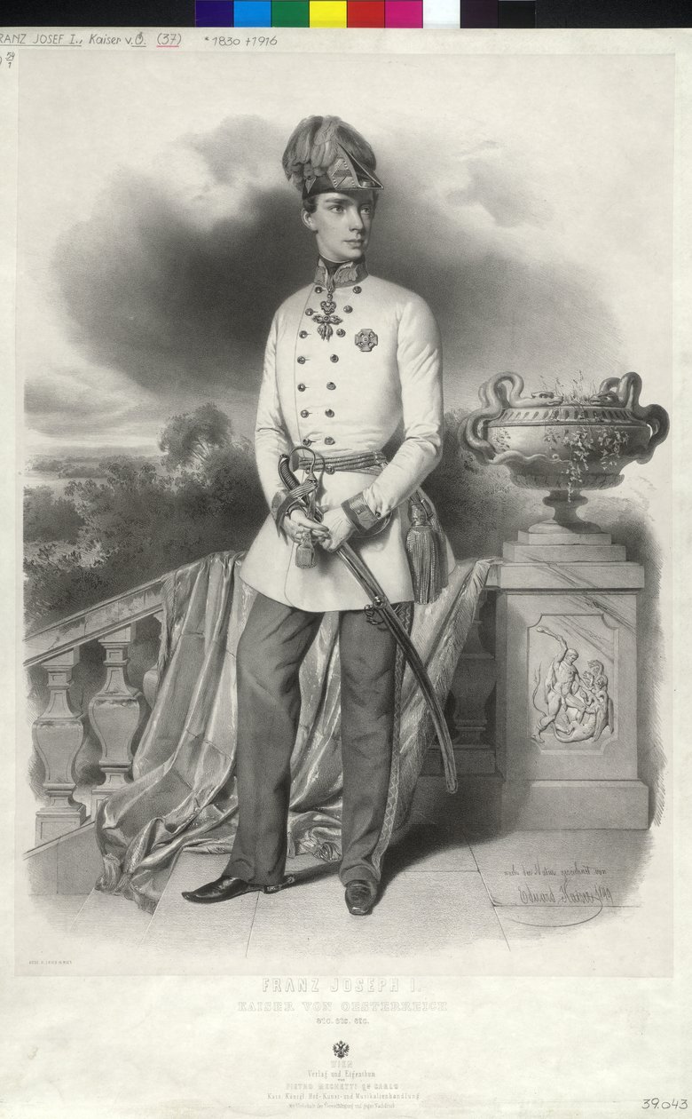 Emperador de Austria Francisco José I de Unbekannter Künstler