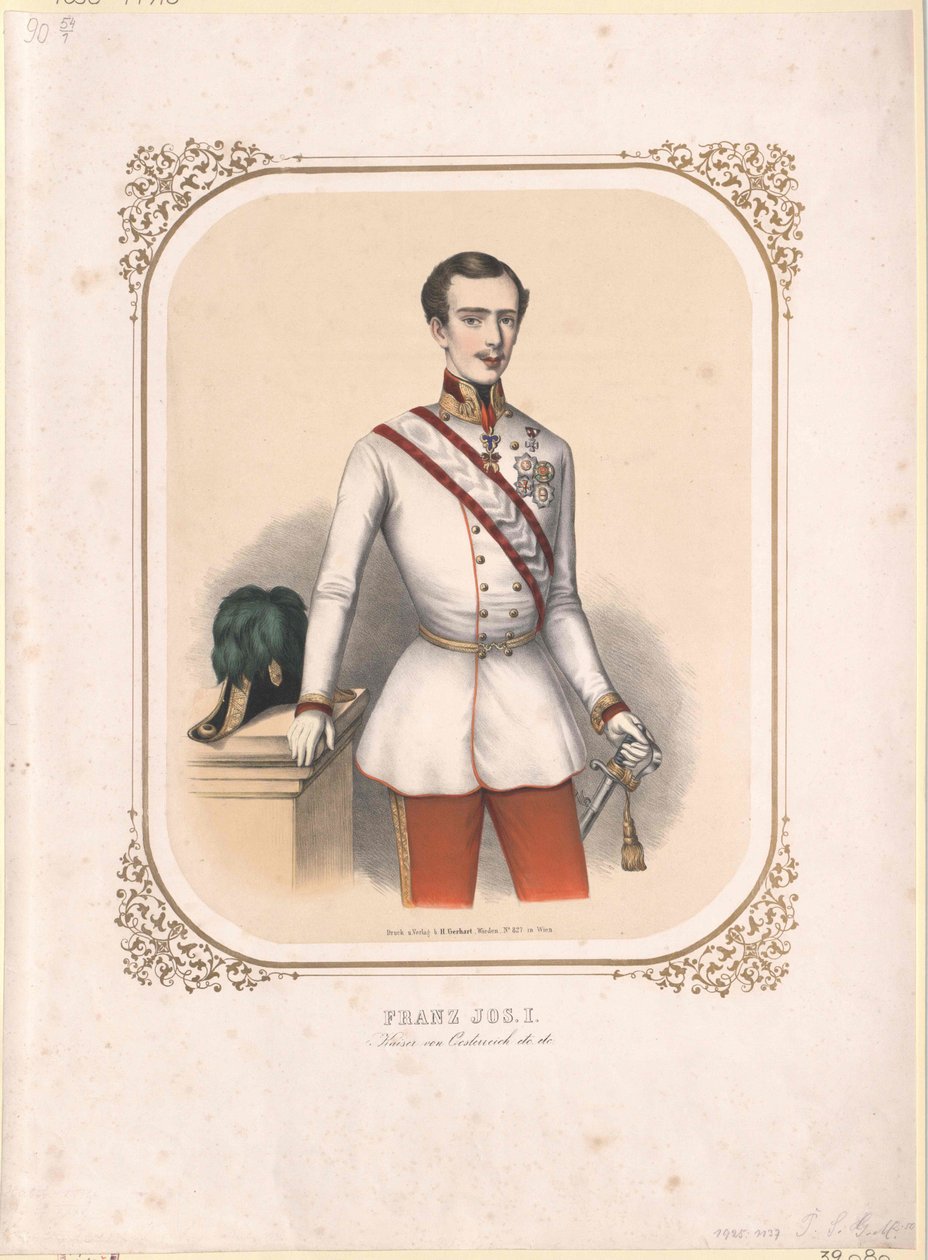 Emperador de Austria Francisco José I de Unbekannter Künstler