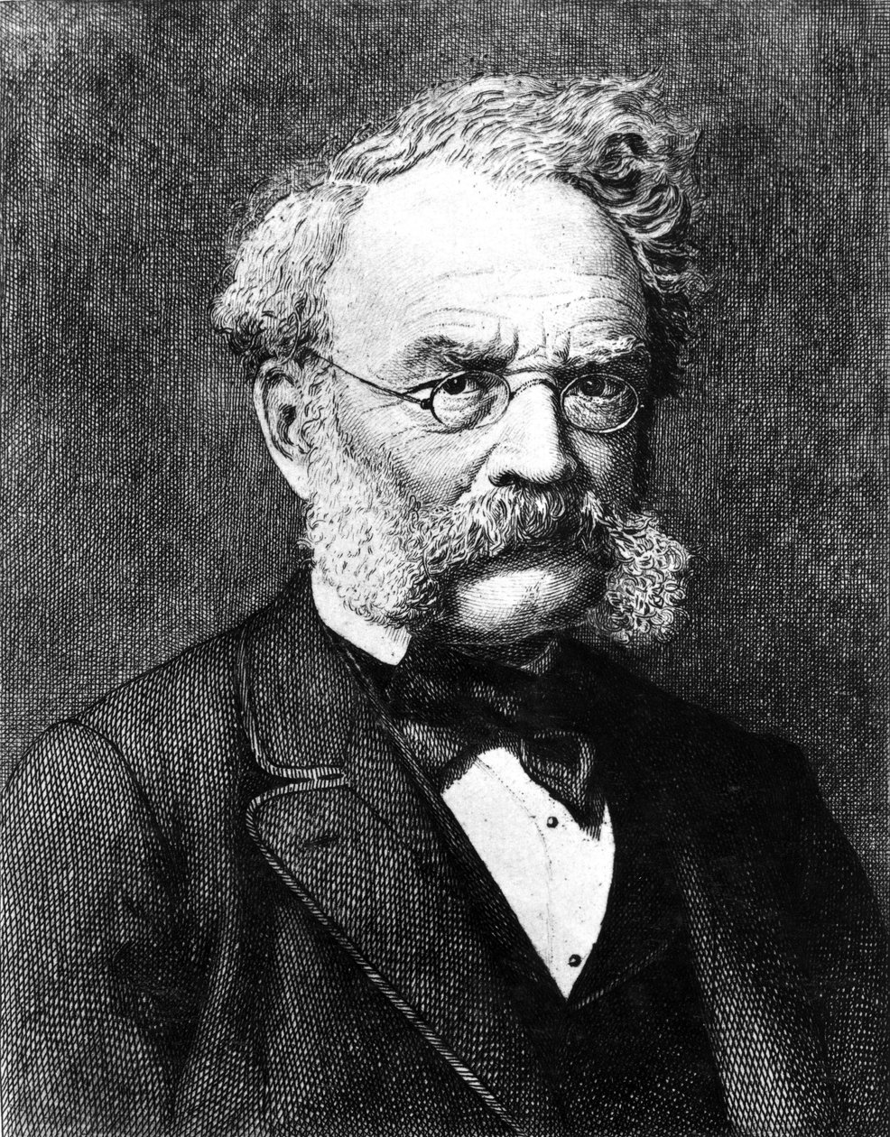 Ernst Werner von Siemens, ingeniero eléctrico e inventor alemán, c 1880 de Unbekannt