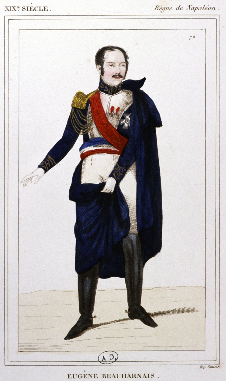 Eugenio de Beauharnais de Unbekannter Künstler