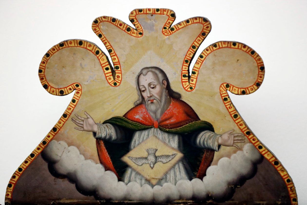 Museo de Évora. Jesús y el Espíritu Santo. Portugal. de Benjamin Baud