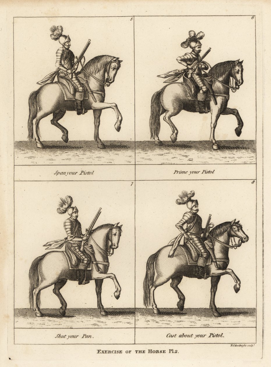 Ejercicio del caballo de Unbekannt
