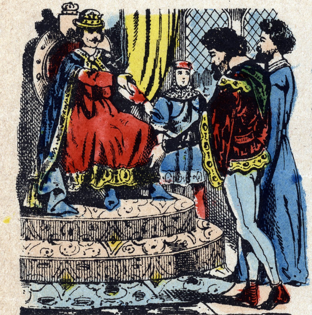 Expulsión de judíos y banqueros italianos bajo Carlos IV de Unbekannter Künstler