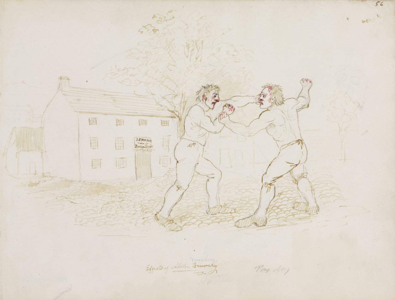 Lucha, Northumberland, c.1805-1820 de Unbekannt