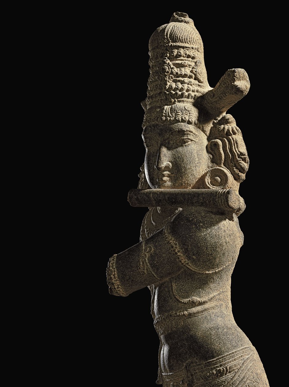 Figura de Venugopala, sur de la India, período Chola tardío / Vijayanagar temprano, finales del siglo XIII / principios del siglo XIV de Unbekannt
