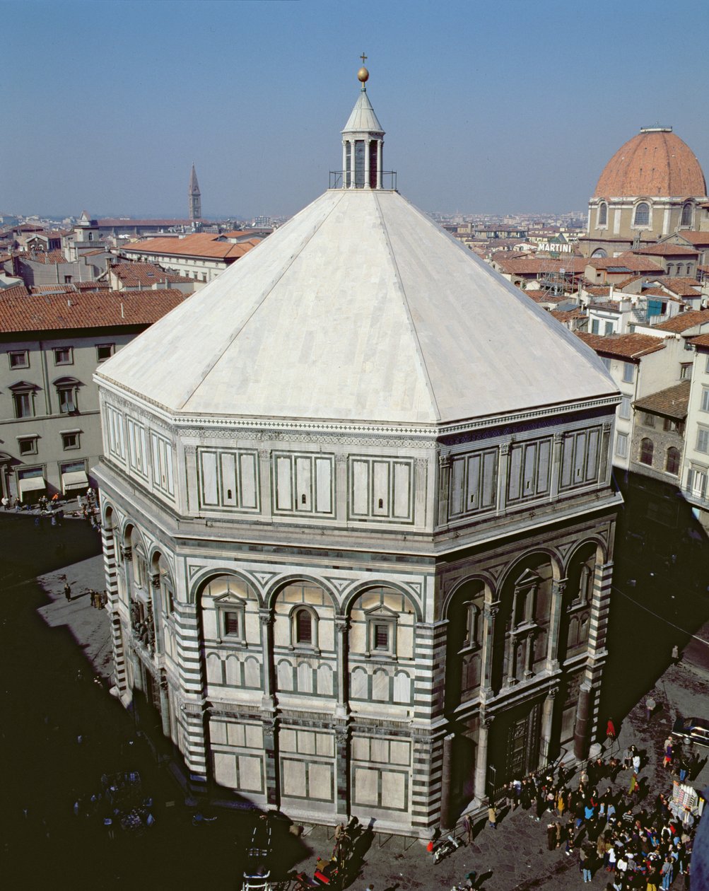 Vista exterior del Baptisterio de Florencia de Unbekannt