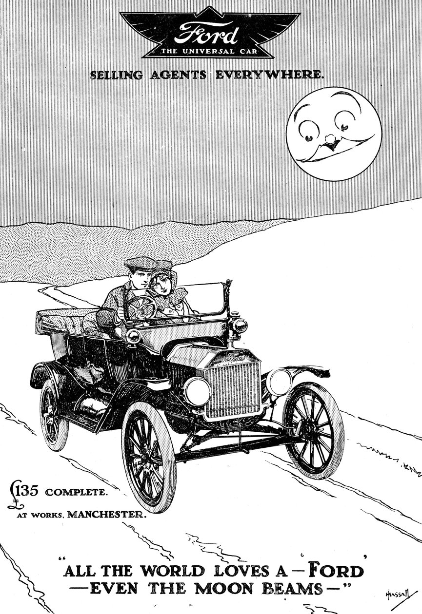 Anuncio de Ford de Unbekannter Künstler