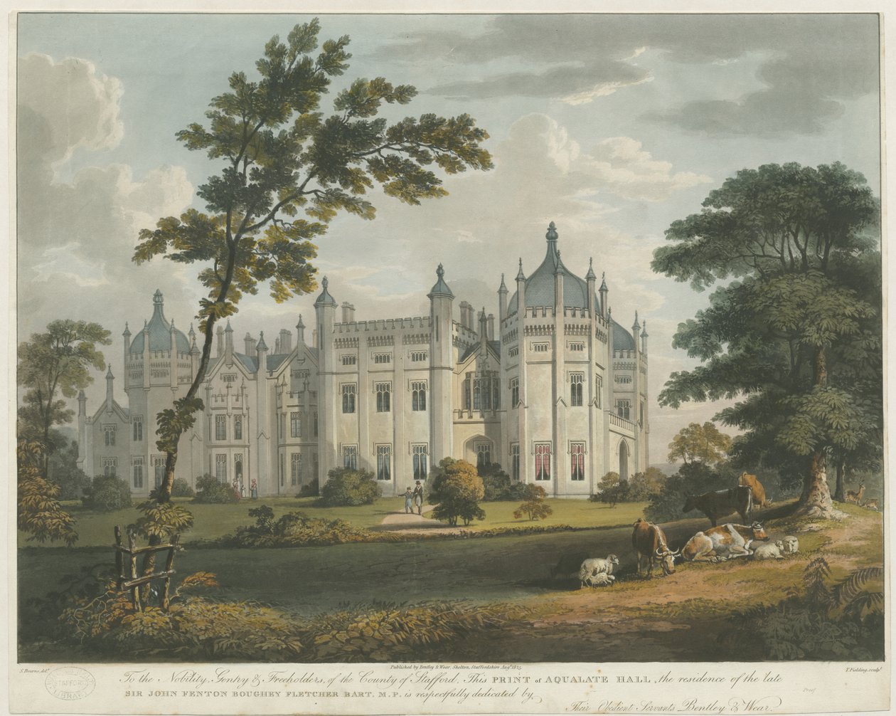Forton - Aqualate Hall de Unbekannt