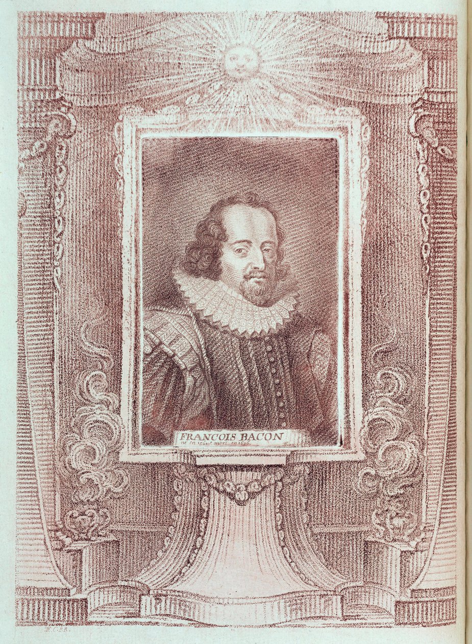 Francis Bacon, ensayista y filósofo inglés, principios del siglo XVII de Unbekannt
