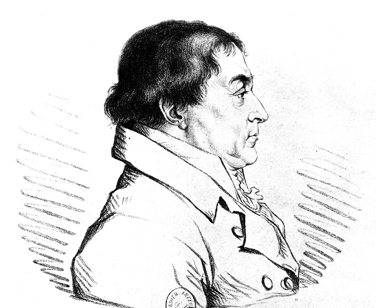 Friedrich Wilhelm conde de Bulow y de Dennewitz (1755-1816) (grabado) de Unbekannter Künstler