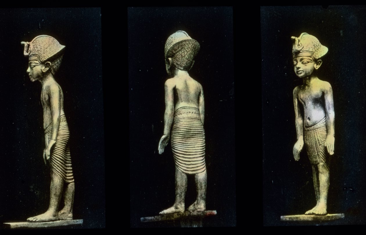 estatuilla dorada de Unbekannter Künstler