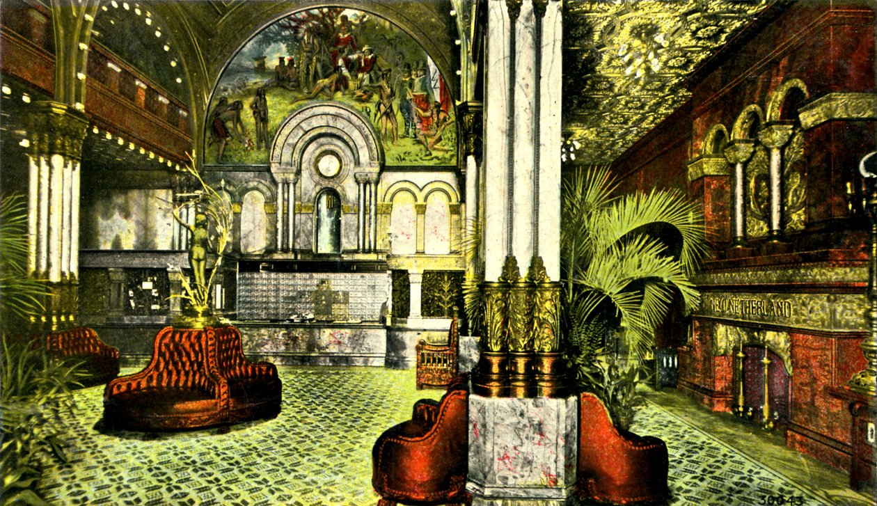 Grand Foyer, Hotel Netherland, Nueva York, EE.UU. de Unbekannter Künstler