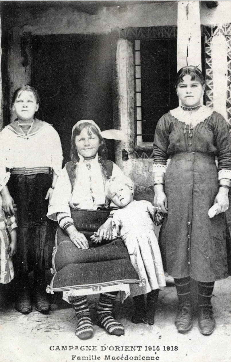 Grecia, Macedonia: retrato de una familia macedonia de William M. Timlin