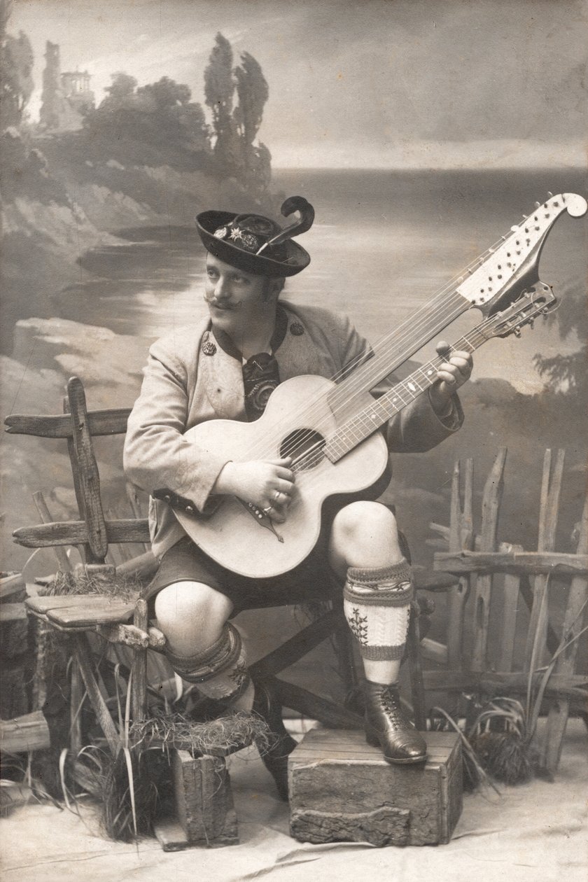 Gustav Rechl, Alemania 1908 (foto b/n) de Unbekannter Künstler