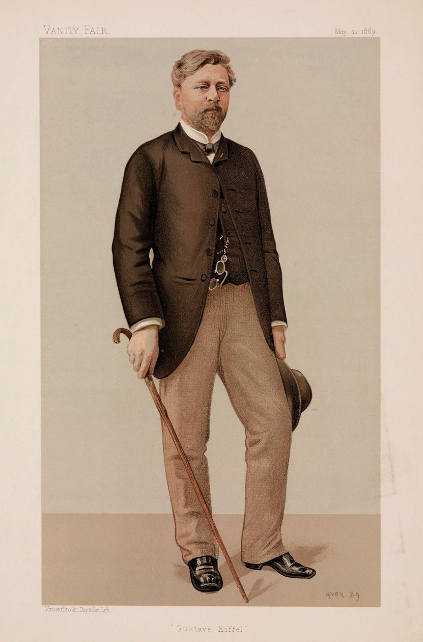 Gustave Eiffel, ingeniero civil francés de Unbekannt